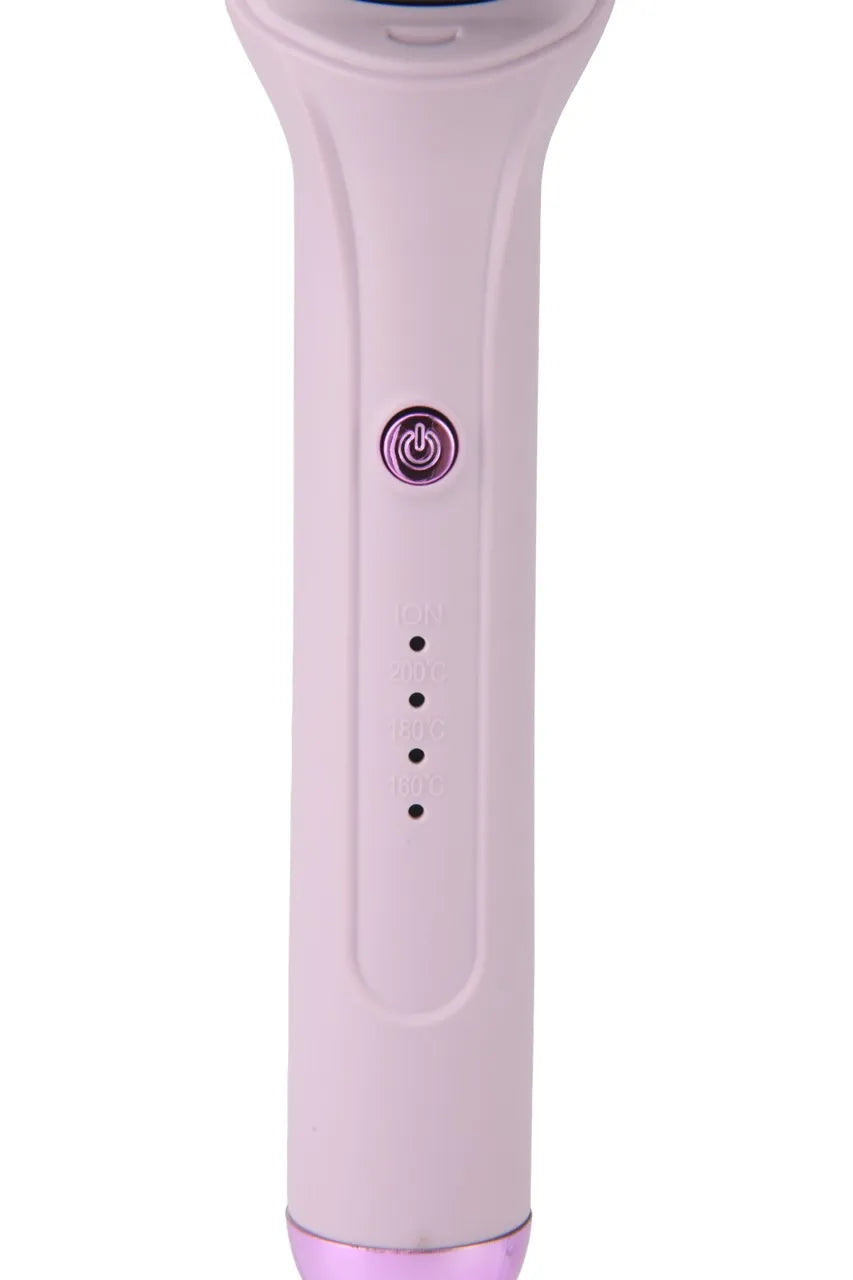 LY-120 Hair Straightener Brush (Pink)